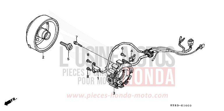 GENERATRICE de CA125 REBEL MAGNA RED (R201) de 1995